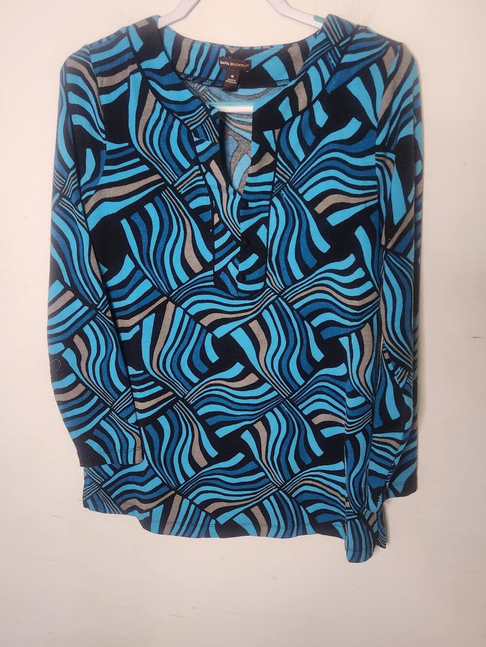 Dana Buchman Womens Shirt Size Medium